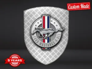 Ford Mustang Logo Coche Auto Alta Calidad Profesional Personalizable